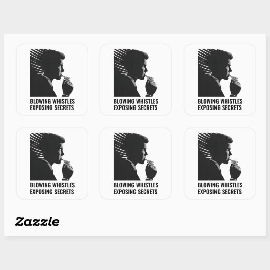 Ensemble de stickers de dénonciateurs (Feuille)