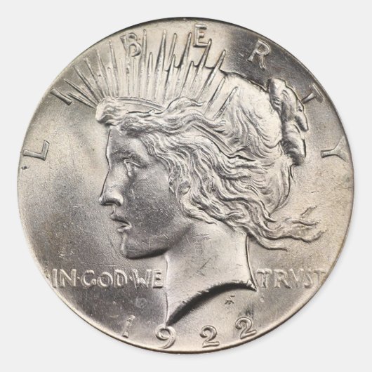 Ensemble de stickers de dollars de paix (Devant)