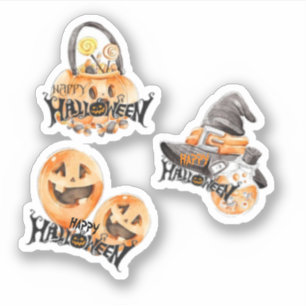 Ensemble de stickers Halloween