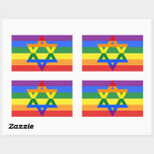 Ensemble de stickers Jew Gay (Feuille)