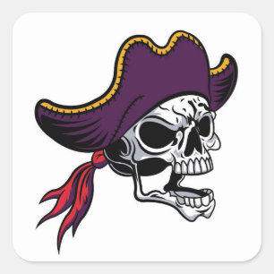 Ensemble de stickers Pirate Halloween très Cool