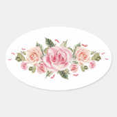Ensemble de Stickers Roses à disposition des fleur (Devant)