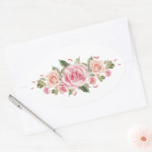 Ensemble de Stickers Roses à disposition des fleur (Enveloppe)