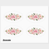 Ensemble de Stickers Roses à disposition des fleur (Feuille)