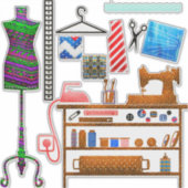 Ensemble de stickers sur mesure (Devant)