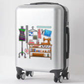 Ensemble de stickers sur mesure (Sur valise)