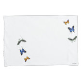 Ensemble de taie d'oreiller de motif de papillon (devant-Droit)