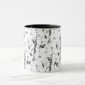 Ensemble de Tasse Monochrome Abstraite de Luxe (Centre)
