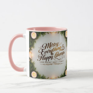 Ensemble de tasses – Cadeau de Noël à la lumière d