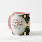 Ensemble de tasses – Cadeau de Noël à la lumière d (Devant gauche)