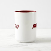Ensemble de tasses imprimées pour hommes pour la c (Centre)