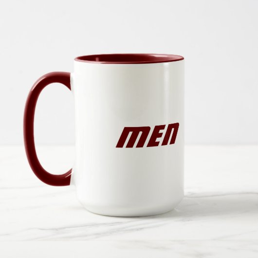 Ensemble de tasses imprimées pour hommes pour la c (Gauche)