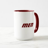 Ensemble de tasses imprimées pour hommes pour la c (Devant droit)