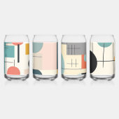 Ensemble de tondeuse à soda nostalgique en verre (Dos)