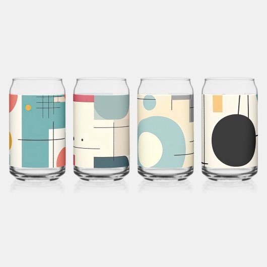 Ensemble de tondeuse à soda nostalgique en verre (Gauche)
