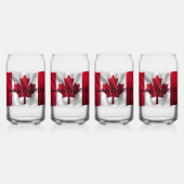 Ensemble de vaisselle avec drapeau du Canada (Dos)