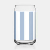 Ensemble de vaisselle bleu et blanc rayé (Verso)