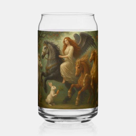 Ensemble de vaisselle Cheval de Conte de Fée et An (Recto)