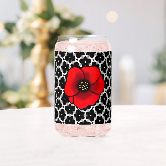 Ensemble de vaisselle florale Coquelicot rouge (Insitu (Mariage))