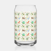 Ensemble de verre à boire Dinosaure mignon (Gauche)