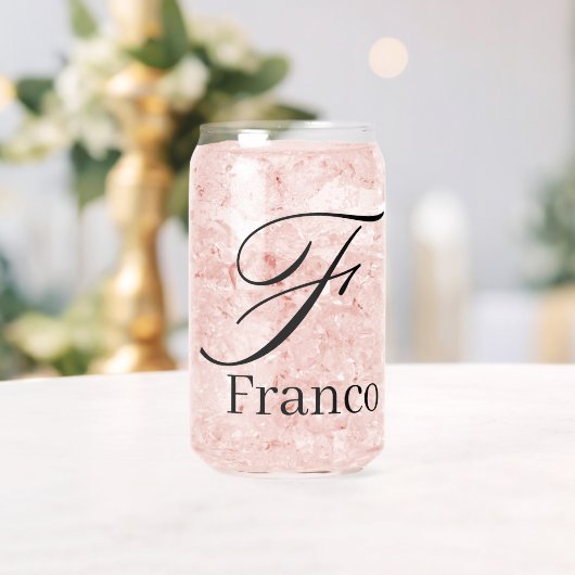 Ensemble de verre à boire Lettre F (Insitu (Mariage))