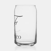 Ensemble de verre à boire Lettre F (Gauche)