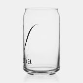 Ensemble de verre à boire Lettre N (Gauche)