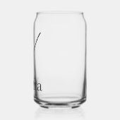 Ensemble de verre à boire Lettre X (Gauche)