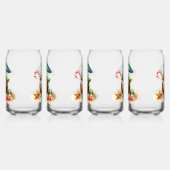 Ensemble de verre à boire - Noël tropical (Droite)