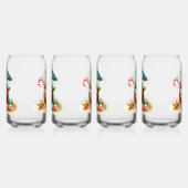 Ensemble de verre à boire - Noël tropical (Gauche)
