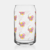 Ensemble de verre à boire Papillon coloré mignon (Gauche)