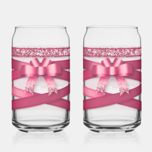 Ensemble de verre à boire Ruban Rose