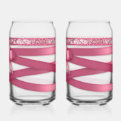 Ensemble de verre à boire Ruban Rose (Verso)