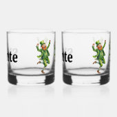 Ensemble de verre à whisky à thème Sláinte (Droite)