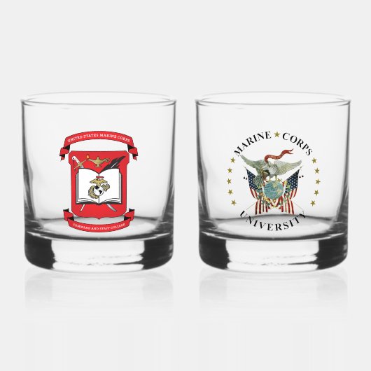 Ensemble de verre à whisky CSC/MCU (Recto)