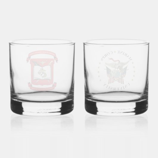 Ensemble de verre à whisky CSC/MCU (Verso)