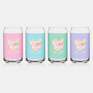 Ensemble de verre Can