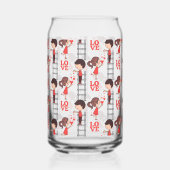 Ensemble de verre Cute Couple Amour (Recto)