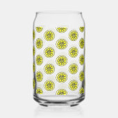 Ensemble de verre Cute Yellow Lemons (Recto)