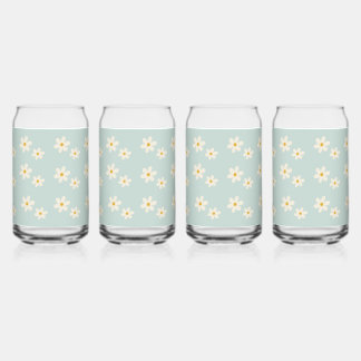 Ensemble de verre Daisy Bloom Drinkware