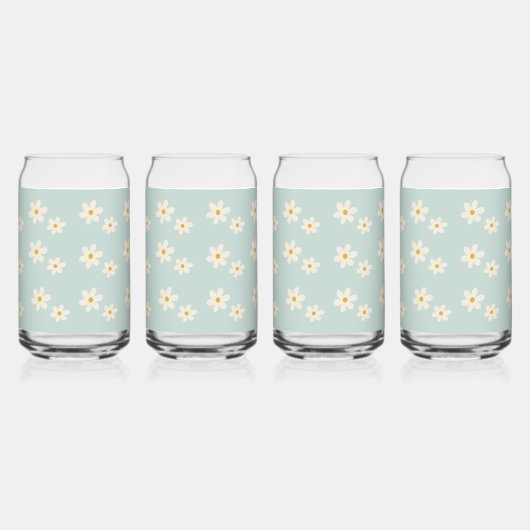 Ensemble de verre Daisy Bloom Drinkware (Recto)
