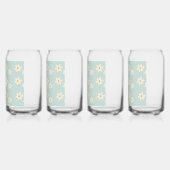 Ensemble de verre Daisy Bloom Drinkware (Gauche)