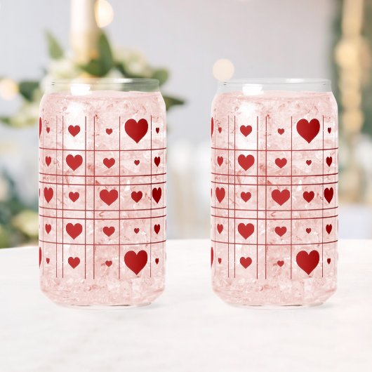 Ensemble de verre en forme de canette pour la Sain (Insitu (Mariage))