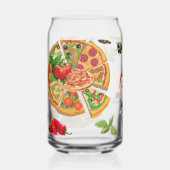 Ensemble de verre Pizza Time (Recto)