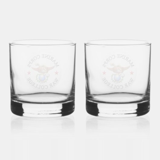 Ensemble de verre Whiskey MCWAR (Verso)