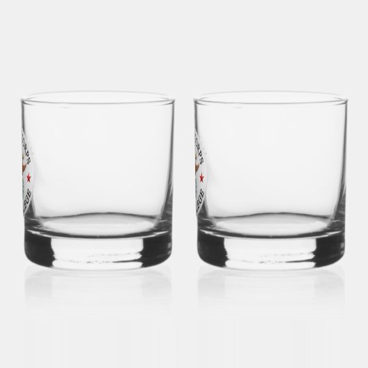 Ensemble de verre Whiskey MCWAR (Gauche)