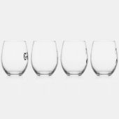 Ensemble de verres à vin – Édition Marié et Garçon (Droite)