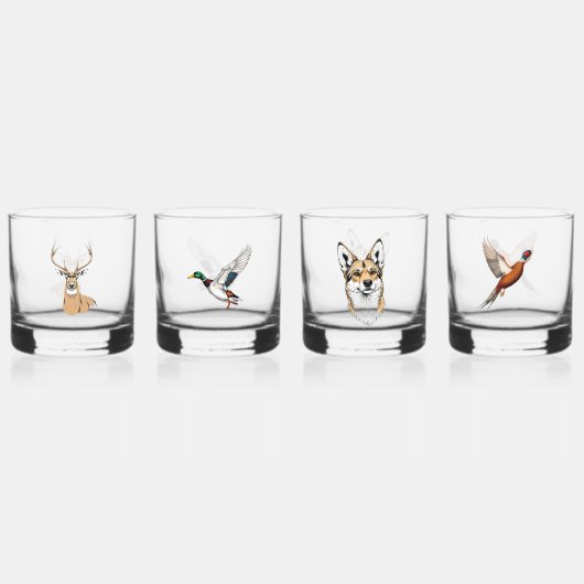 Ensemble de verres à whisky personnalisés (Recto)