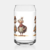 Ensemble de verres Dindes (Recto)