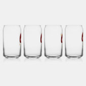 Ensemble de Verres Fille Roux Mignonne (Droite)